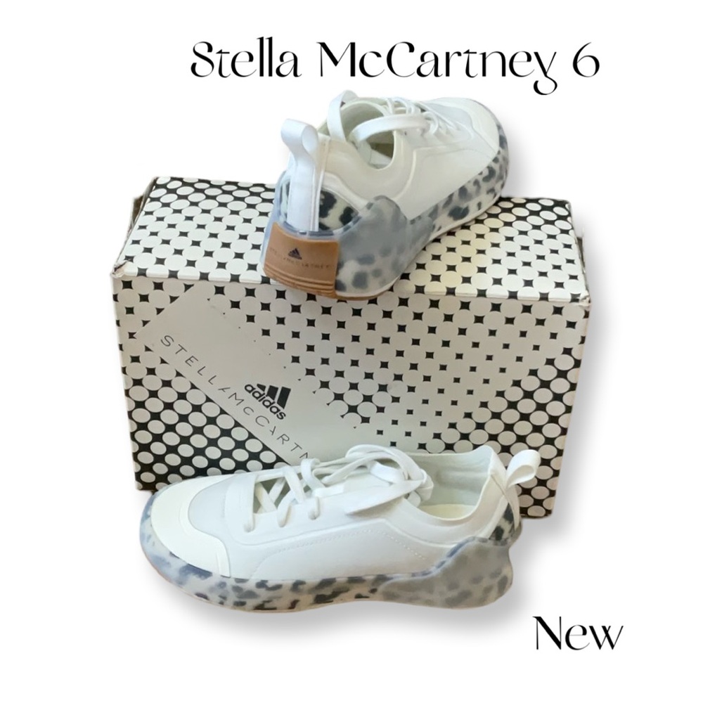 Adidas Stella McCartney Treino bubblegum sole size 6 women NEW - Picture 2 of 8